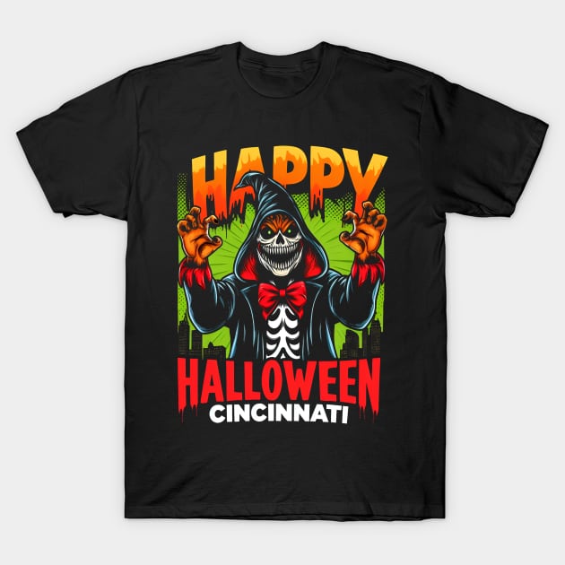 Cincinnati Halloween T-Shirt by Americansports